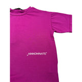 Hinnominate T-Shirt Girocollo tinta unita con Logo Viola per Bambina 3642M00110 VIOLA HINNOMINATE 