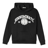 Hinnominate Felpa Chiusa con Cappuccio tinta unita Nero per Bambino 36UXF00151 NERO HINNOMINATE 