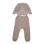 I Delfi Completo 2Pz Maglia-Pantalone Beige per Neonato 24A4181 BEIGE I DELFI 