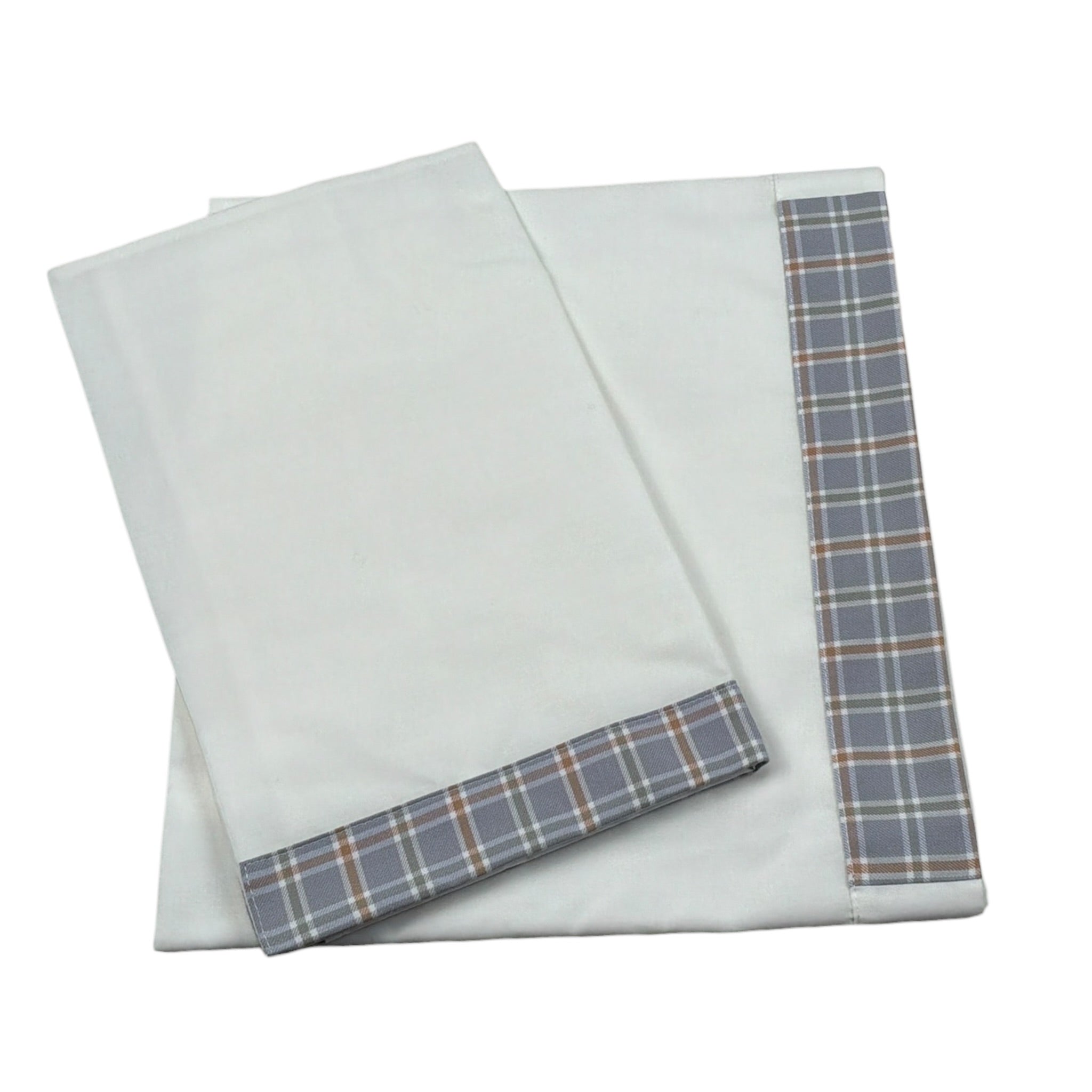 I Delfi Set 2 Pezzi Lenzuola Tinta Nita Panna per Neonato 25A6344 PANNA I DELFI 