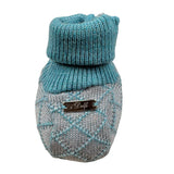 I Delfi Babbucce Bicolore con Ricami Grigio per Neonato 25A6466 GRIGIO I DELFI 