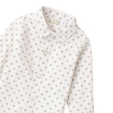 I Do Camicia tinta unita con Stampa Bianco per Neonato 4A200 BIANCO I DO 