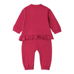 I Do Completo 2Pz Felpa-Pantalone Fuxia per Neonata 4F089 FUXIA I DO 