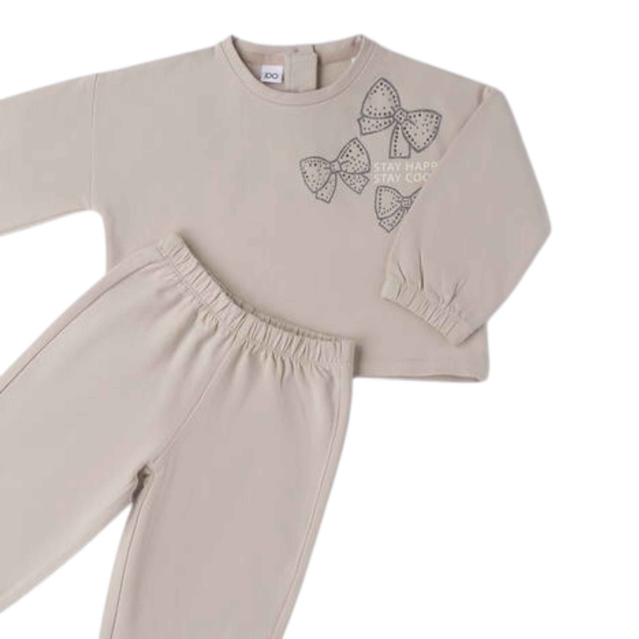 I Do Completo 2Pz Felpa-Pantalone Grigio per Neonata 4F339N GRIGIO I DO 