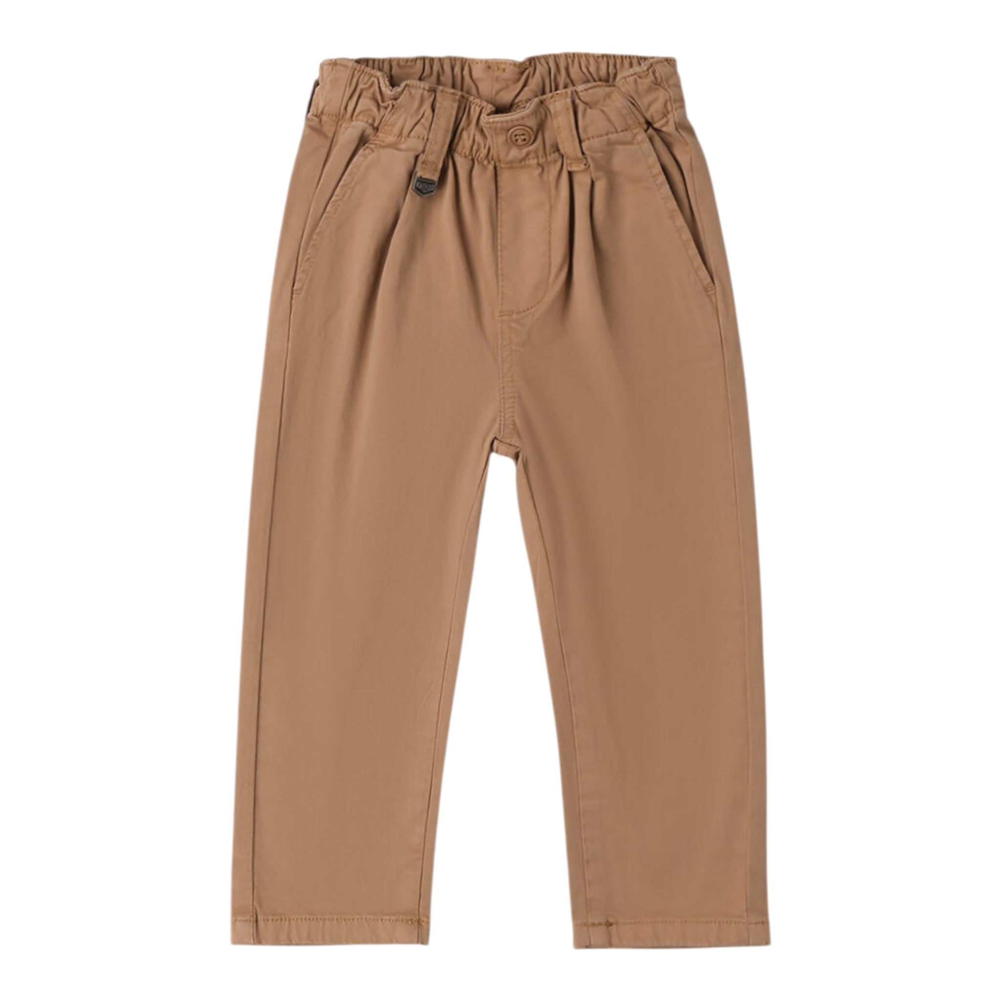 I Do Pantalone tinta unita Girovita Regolabile Cammello per Bambino 4F681 CAMMELLO I DO 