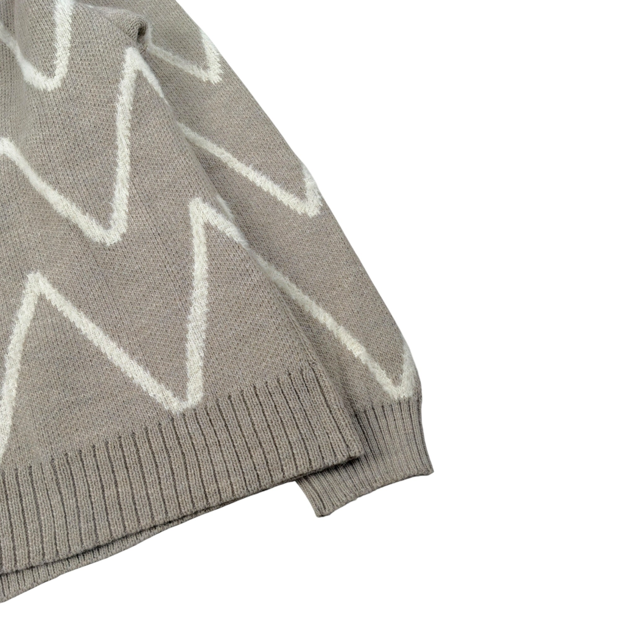 I'M Brian Cardigan tinta unita con Fantasia Beige per Bambino MA3418J BEIGE I'M BRIAN 