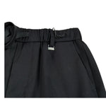 I'M Brian Pantalone tinta unita con Elastico In Vita Nero per Neonato PA3269J NERO I'M BRIAN 