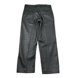 I'M Brian Pantalone In Ecopelle tinta unita Nero per Bambino PA3501J NERO I'M BRIAN 