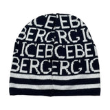 Iceberg Cappello tinta unita con Stampe Blu per Bambino CAICE5302J BLU ICEBERG 