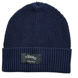 Iceberg Cappello tinta unita con Logo Blu per Bambino CAICE6301B BLU ICEBERG 