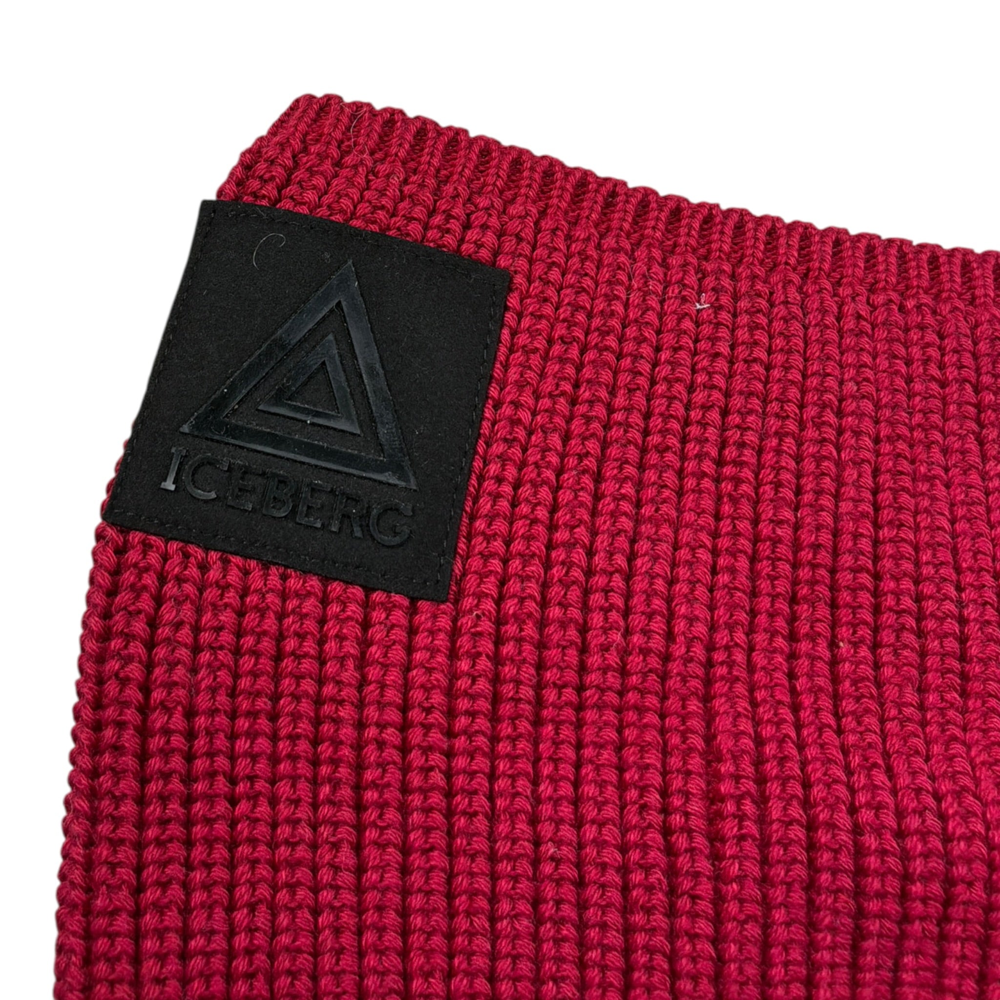 Iceberg Scaldacollo tinta unita Rosso per Neonato CLICE5301B ROSSO ICEBERG 