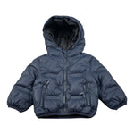 Iceberg Giubbino tinta unita con Cappuccio E Zip Blu per Neonato GBICE6303BX BLU ICEBERG 