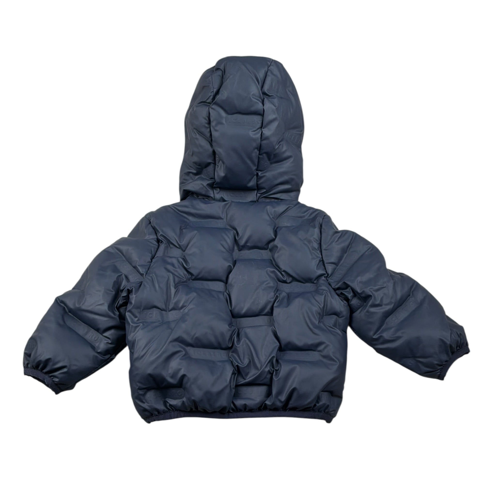 Iceberg Giubbino tinta unita con Cappuccio E Zip Blu per Neonato GBICE6303BX BLU ICEBERG 