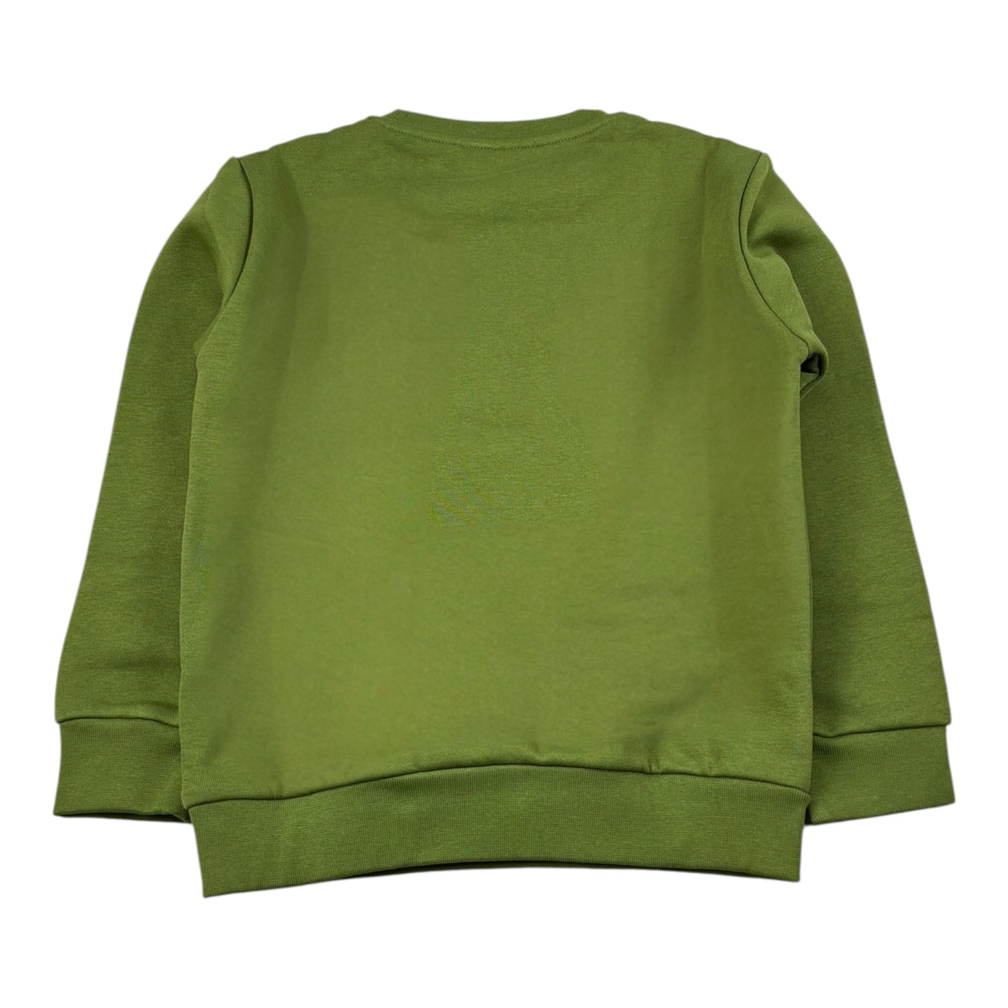 Iceberg Felpa tinta unita con Stampa Verde per Bambino MFICE6321BXJ VERDE ICEBERG 