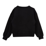 Iceberg Felpa tinta unita con Brillantini Nero per Bambina MFICE6353J NERO ICEBERG 