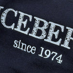 Iceberg Maglia Modello Felpa con Cappuccio E Stampa Blu per Bambino MGICE6300B BLU ICEBERG 