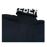 Iceberg Maglia Collo Alto tinta unita Nero per Bambino MGICE6308J NERO ICEBERG 