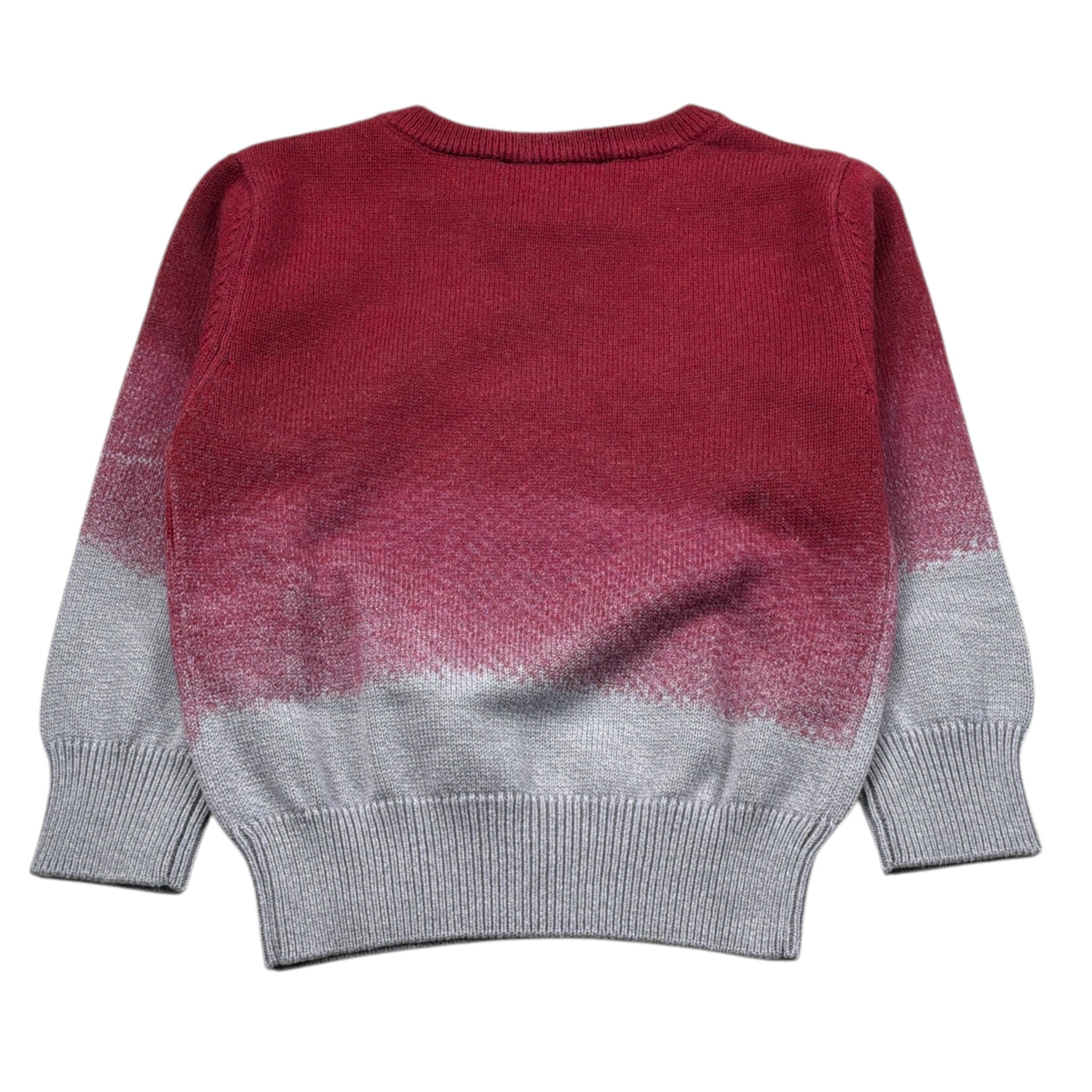 Iceberg Maglia Bicolore con Stampa Rosso per Neonato MGICE6312BN ROSSO ICEBERG 