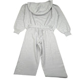 Iceberg Completo 2Pz Felpa-Pantalone Grigio per Bambina MGICE6350J GRIGIO ICEBERG 