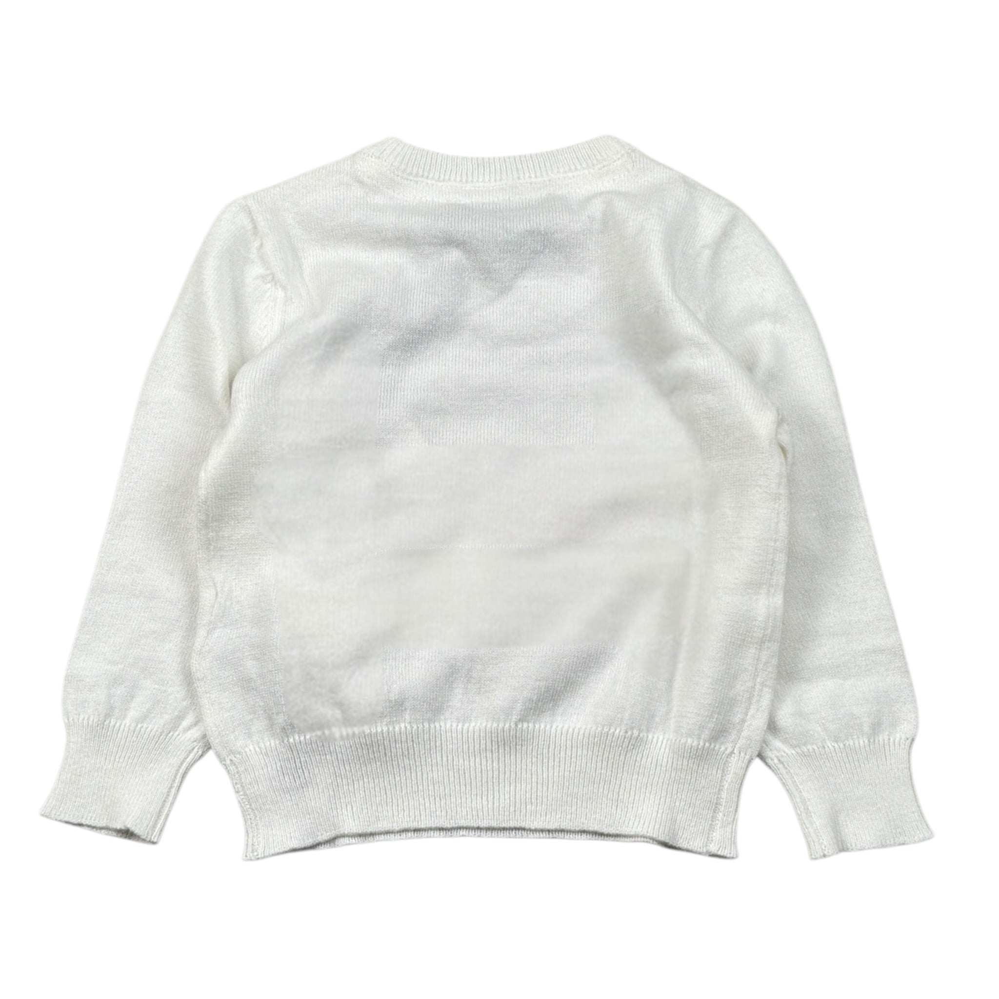 Iceberg Maglia tinta unita con Stampa Bianco per Neonato MGIE6310B BIANCO ICEBERG 
