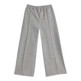 Iceberg Pantalone Modello Tuta tinta unita Modello A Palazzo Grigio per Bambina PFICE5152J GRIGIO ICEBERG 