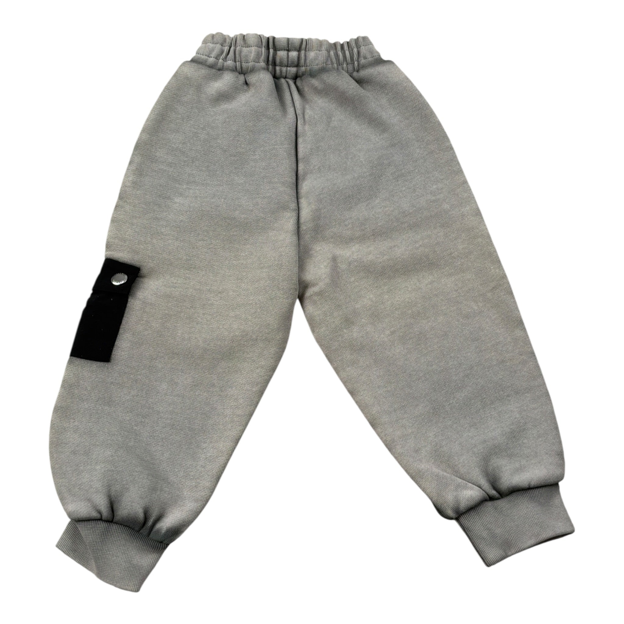 Iceberg Pantalone Tuta tinta unita con Lofo Grigio per Neonato PFICE6305B GRIGIO ICEBERG 