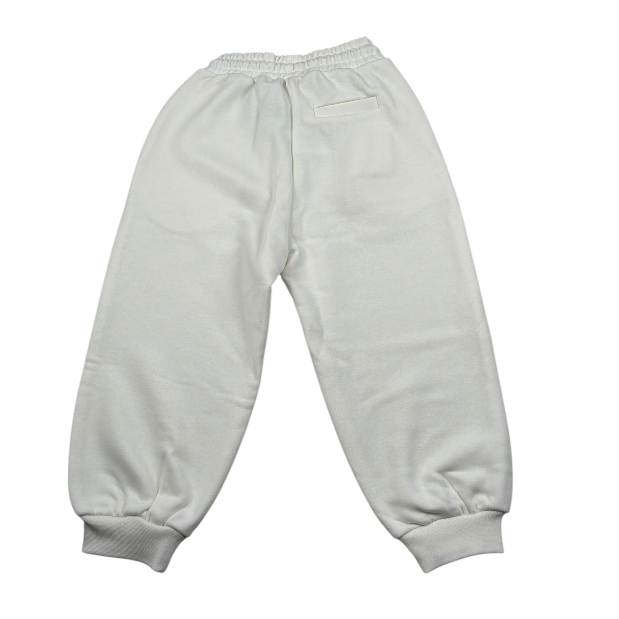 Iceberg Pantalone Modello Tuta tinta unita con Logo Panna per Bambino PFICE6310J PANNA ICEBERG 