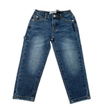 Iceberg Jeans tinta unita con Girovita Regolabile Blu per Bambino PTICE6301B BLU ICEBERG 