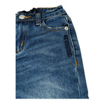 Iceberg Jeans tinta unita con Girovita Regolabile Blu per Neonato PTICE6301BN BLU ICEBERG 