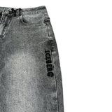 Iceberg Jeans tinta unita con Girovita Regolabile Nero per Bambino PTICE6308J NERO ICEBERG 