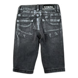 Iceberg Jeans tinta unita con Girovita Regolabile Nero per Neonato PTICE6313BXX NERO ICEBERG 