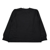 Iceberg Shirt Girocollo tinta unita con Logo Nero per Bambino TSICE6315BJ NERO ICEBERG 