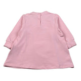 Iceberg Abito Manica Lunga Tinta Uita con Logo Rosa per Bambina VSICE6360B ROSA ICEBERG 