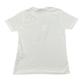 Icon T-Shirt Girocollo tinta unita con Stampe Logo Bianco per Bambino IBKS00735 BIANCO ICON 