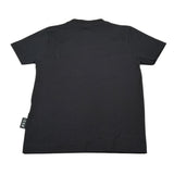 Icon T-Shirt Girocollo tinta unita con Logo Nero per Bambino IBKS00746 NERO ICON 