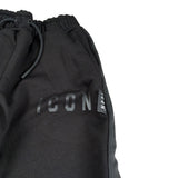 Icon Pantalone Tuta tinta unita con Logo Nero per Bambino IBSP00808 NERO ICON 