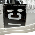 Icon Sneakers tinta unita con Stampa Bianco per Bambino IC2500 BIANCO ICON 