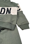 Icon Completo 2 Pezzi Feloa-Pantalone tinta unita Verde per Bambino INFBS00877 VERDE ICON 