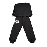 Icon Completo 2 Pezzi Feloa-Pantalone tinta unita Nero per Bambino INFBS008921 NERO ICON 