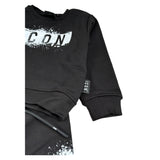 Icon Completo 2 Pezzi Feloa-Pantalone tinta unita Nero per Bambino INFBS008921 NERO ICON 