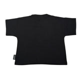 Icon T-Shirt Girocollo tinta unita Nero per Bambina TSHIC NERO ICON 