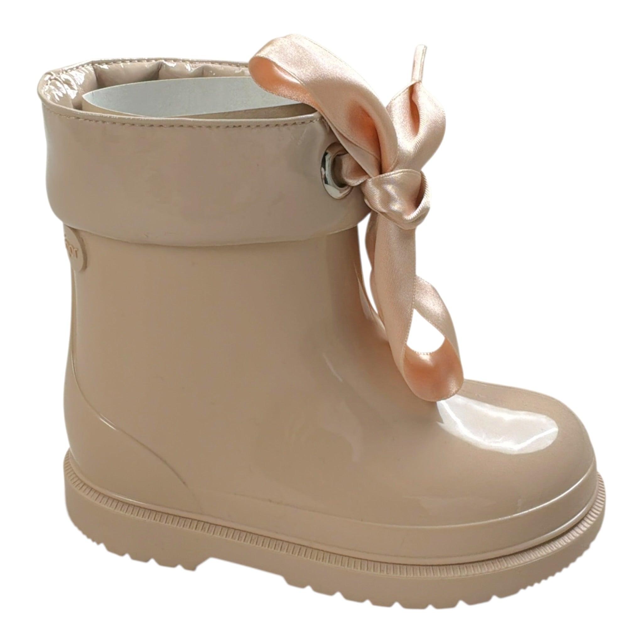 Igor Stivali tinta unita In Gomma Beige per Neonata W10238X BEIGE IGOR 