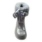 Igor Stivali tinta unita con Peluche Grigio per Bambina W10258 GRIGIO IGOR 