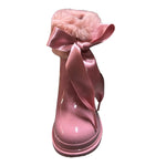 Igor Stivali tinta unita con Peluche Rosa per Bambina W10258 ROSA IGOR 