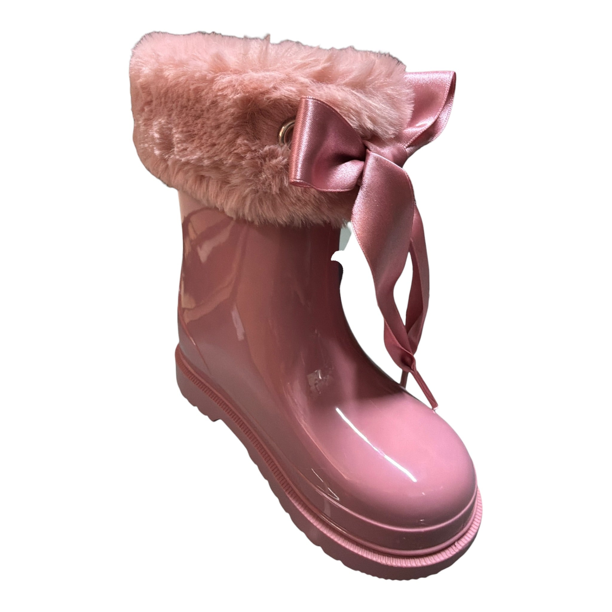 Igor Stivali tinta unita con Peluche Rosa per Bambina W10258 ROSA IGOR 