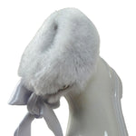 Igor Stivali tinta unita con Peluche Grigio per Bambina W10258X GRIGIO IGOR 