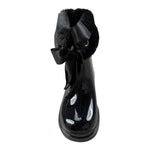 Igor Stivali tinta unita con Peluche Nero per Bambina W10258X NERO IGOR 