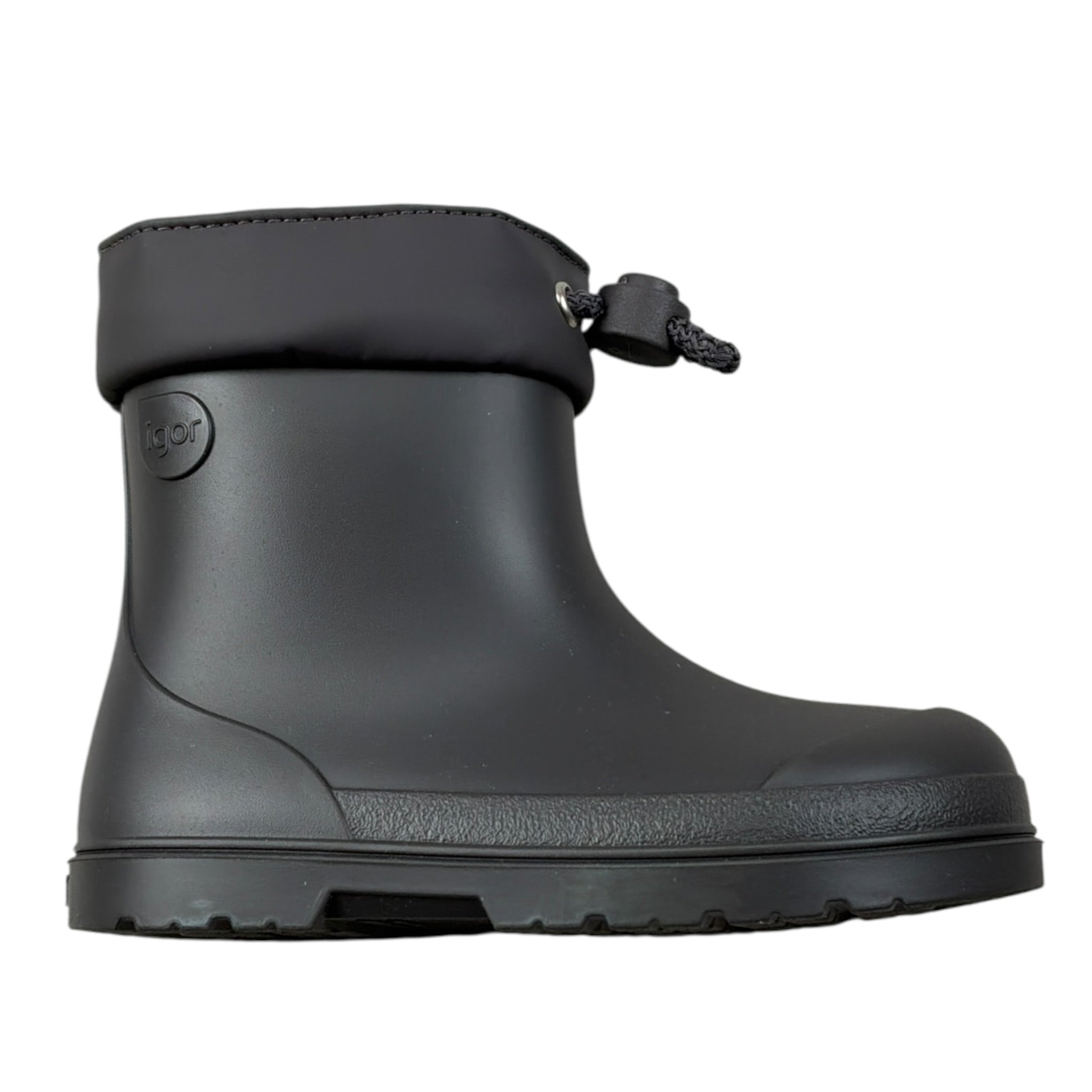 Igor Stivali tinta unita In Gomma Grigio per Bambina W10305 GRIGIO IGOR 
