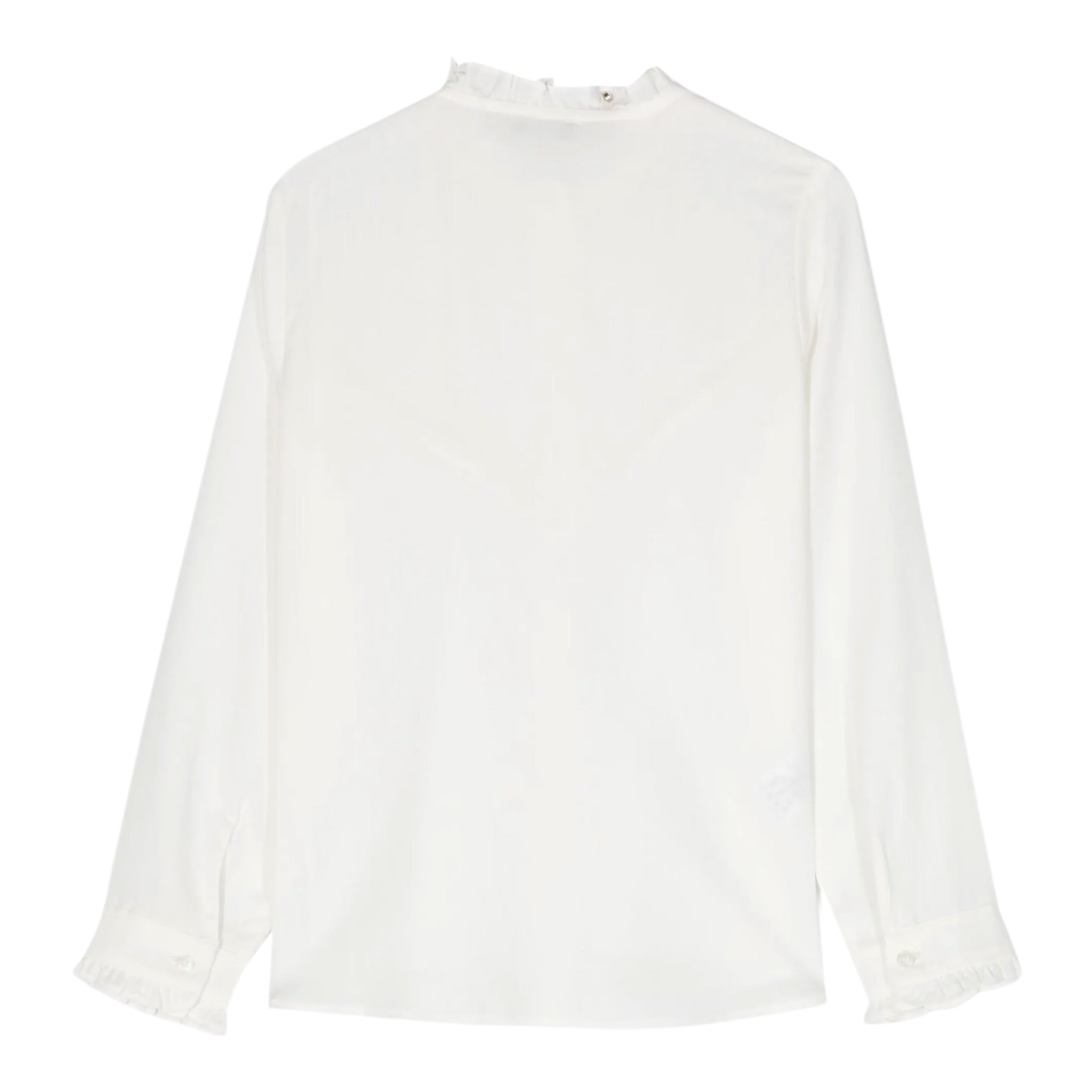 Il Gufo Camicia Manica Lunga Tint Unita Panna per Bambina A23CL245C0019 PANNA IL GUFO 