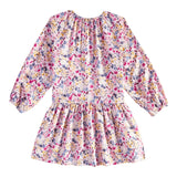 Il Gufo Abito Manica Lunga tinta unita Fantasia Floreale Rosa per Bambina A24VL575R4006 ROSA IL GUFO 